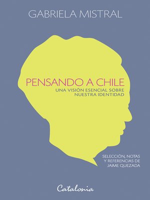 cover image of Pensando a Chile. Una visión esencial sobre nuestra identidad